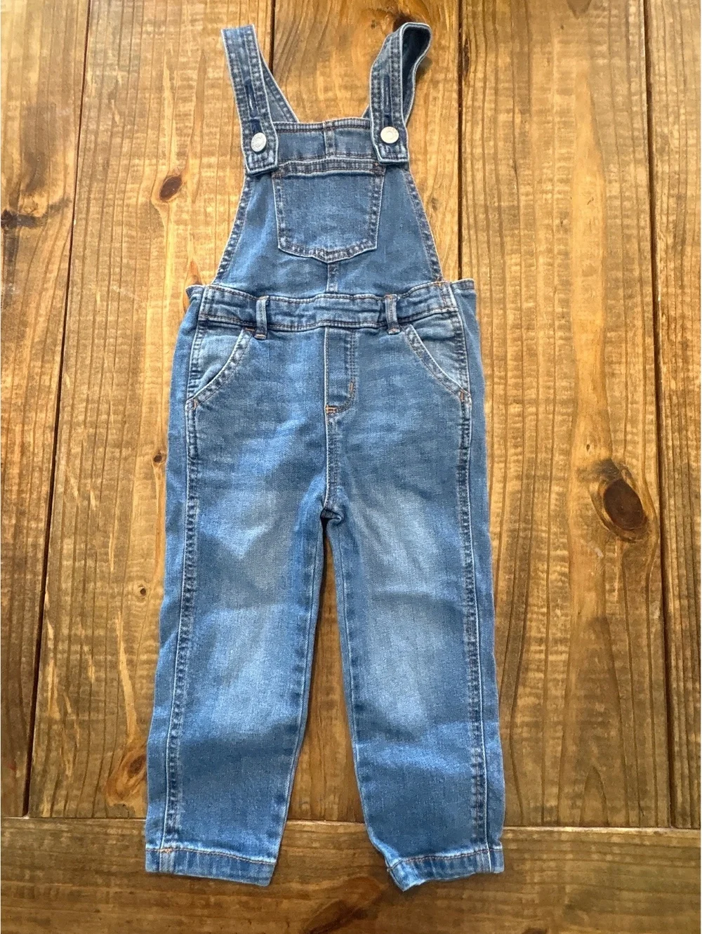 Old Navy Toddler 3T Denim Jean Overalls Kids Boys Girls Children's pants